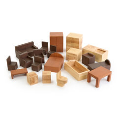TTS Small World Giant Wooden Dollhouse Furniture  hi-res